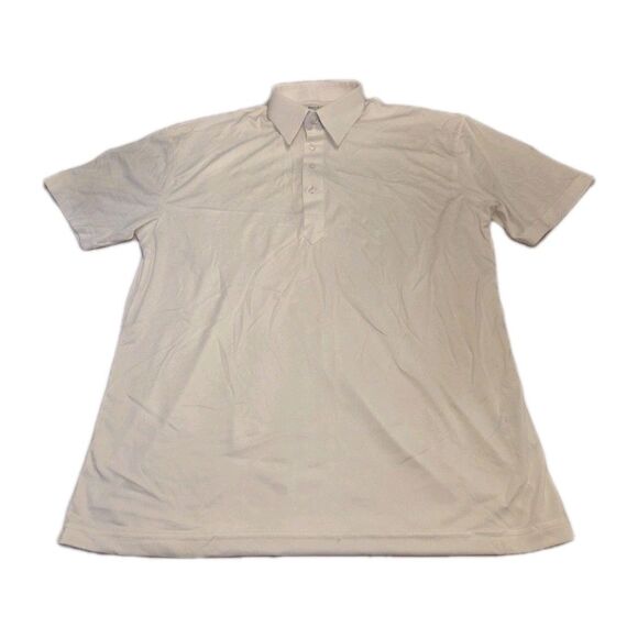 NWOT Collars & Co Mens L Shirt Bundle Purple Gingham + Solid White Read - Picture 7 of 13